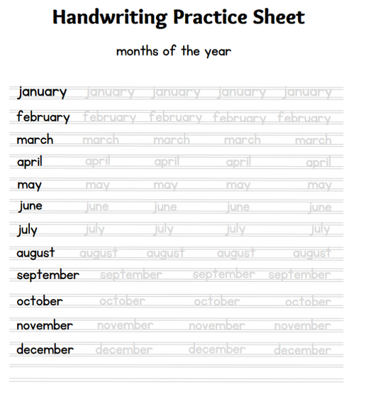 Free Alphabet Tracing 100 pages