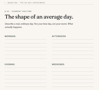 The Weight-Loss 30 Days Extreme Experiment - A 30-Day Behavior-First Workbook for Understanding Cravings, Changing Habits & Building a Routine That Fits Your Life